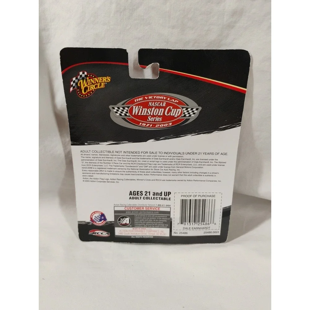 2003 1/64‎ Winners Circle Winston Cup Series 1971-2003 #3 Dale Earnhardt Chevy